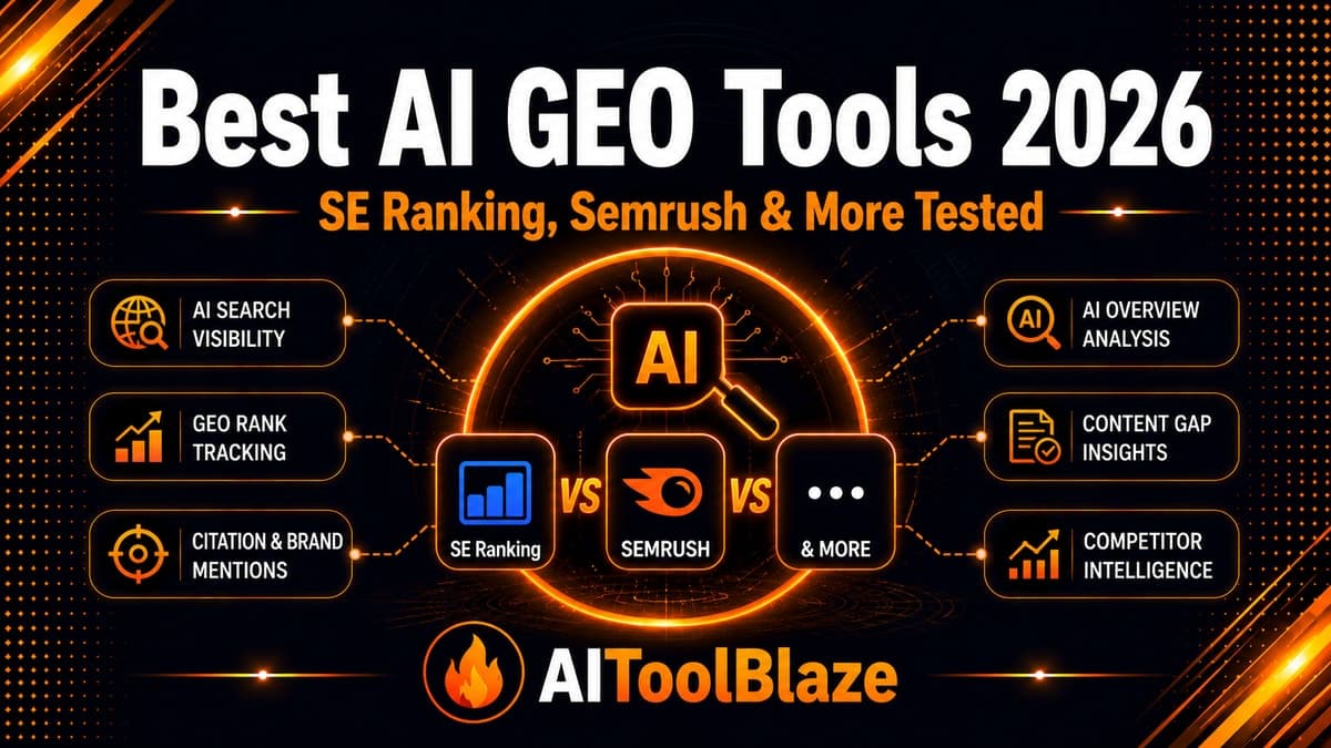 Best AI Tools for GEO & Search Visibility in 2026