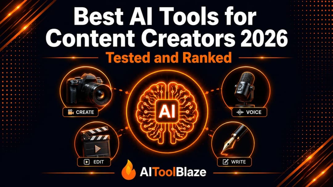 Best AI Tools for Content Creators in 2026 (Tested and Ranked)