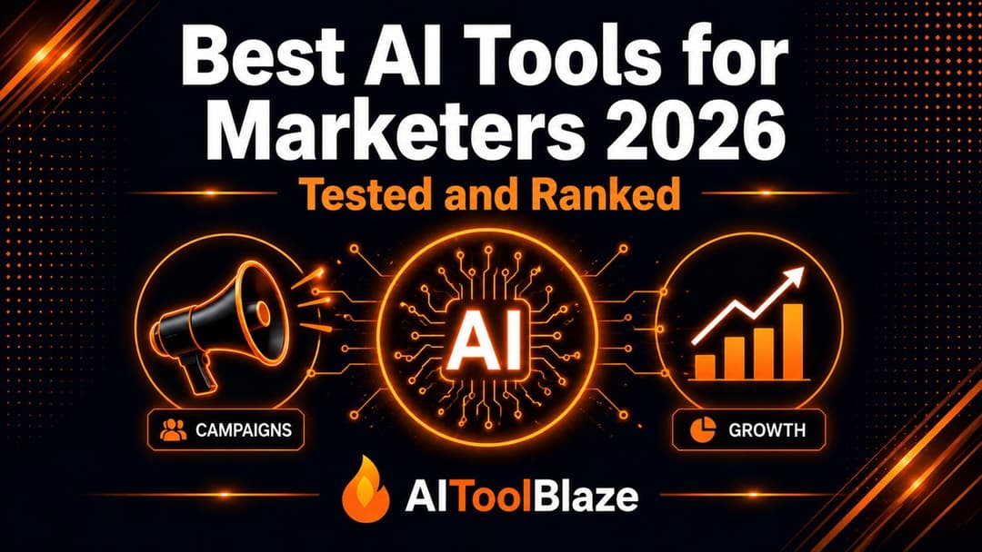 Best AI Tools for Marketers in 2026 (Tested and Ranked)