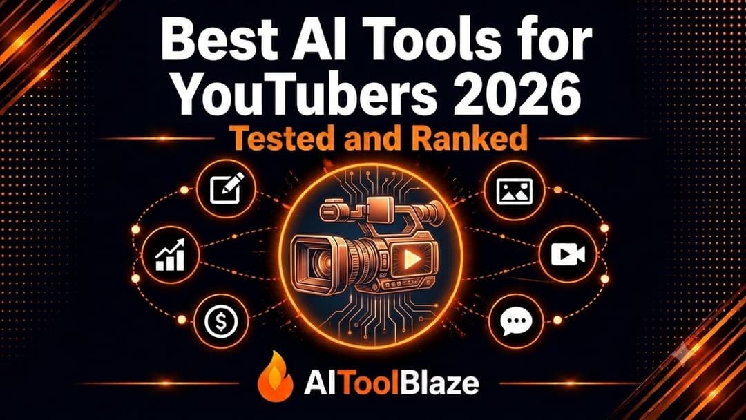 Best AI Tools for YouTubers in 2026 (Tested and Ranked)