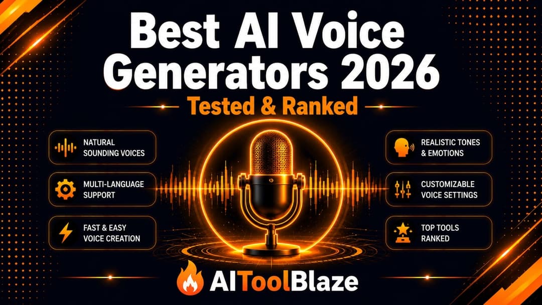 Best AI Voice Generators 2026: Tested & Ranked