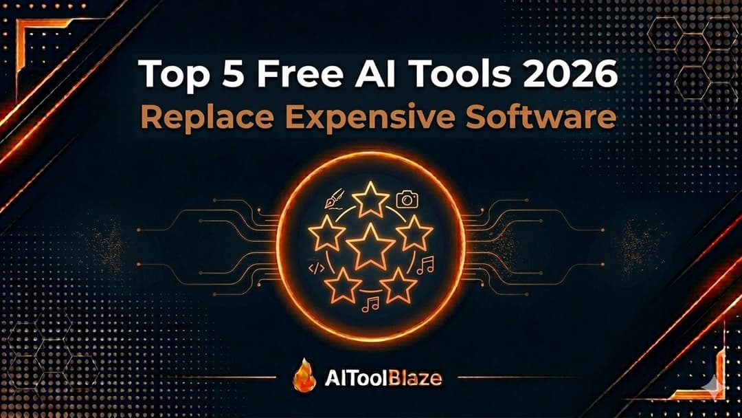 Top 5 Free AI Tools That Replace Expensive Software