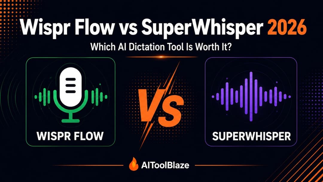 Wispr Flow vs SuperWhisper 2026: Which AI Dictation Tool Is Worth It?