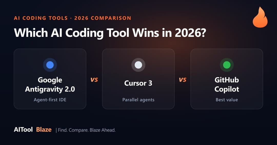 Google Antigravity 2.0 vs Cursor 3 vs GitHub Copilot — Which AI Coding Tool Wins in 2026?