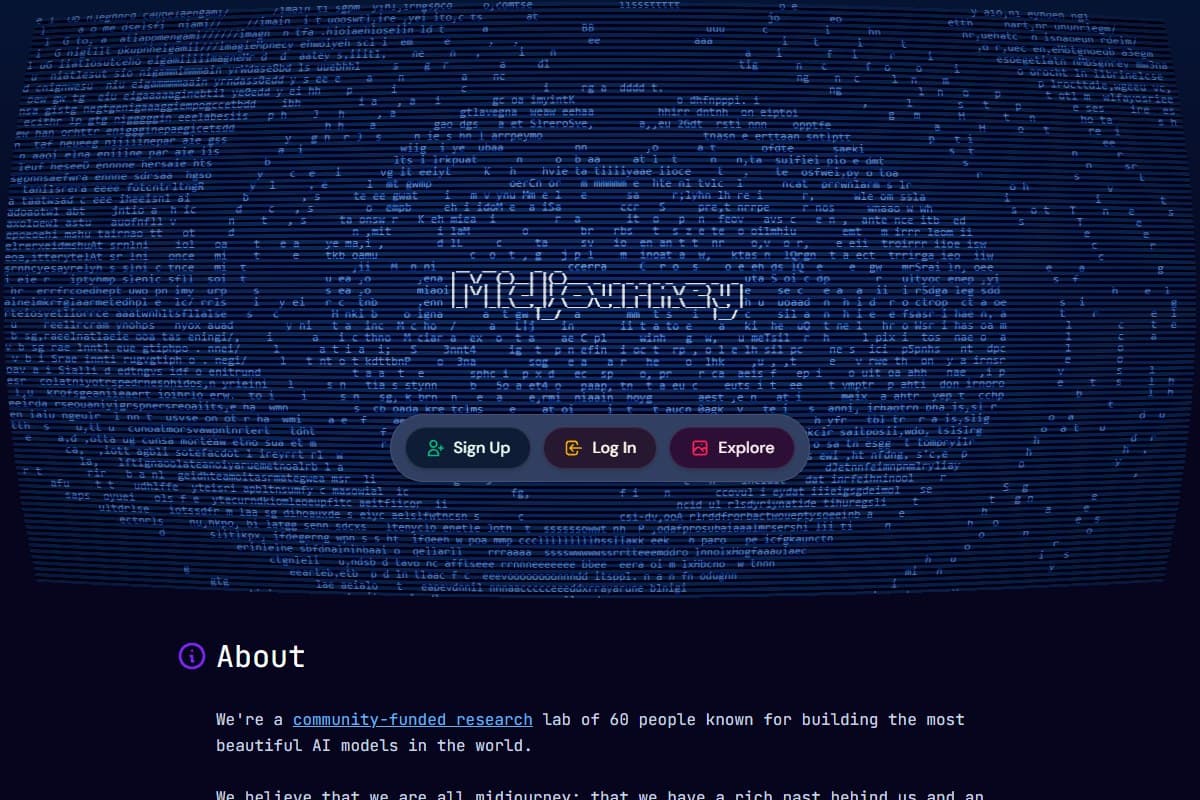 Screenshot: Midjourney's web app — the Discord-only era is long over (June 2026)